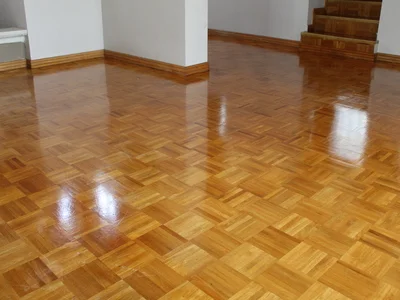 Pisos de Parquet con reciente servicio limpieza de pisos en Tijuana 